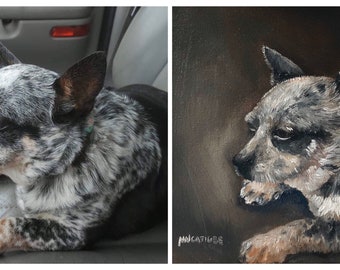 Portraiture in Oil Client provides photos for reference By Nanette Catigbe. Pet portrait in oil Price varies with Size
