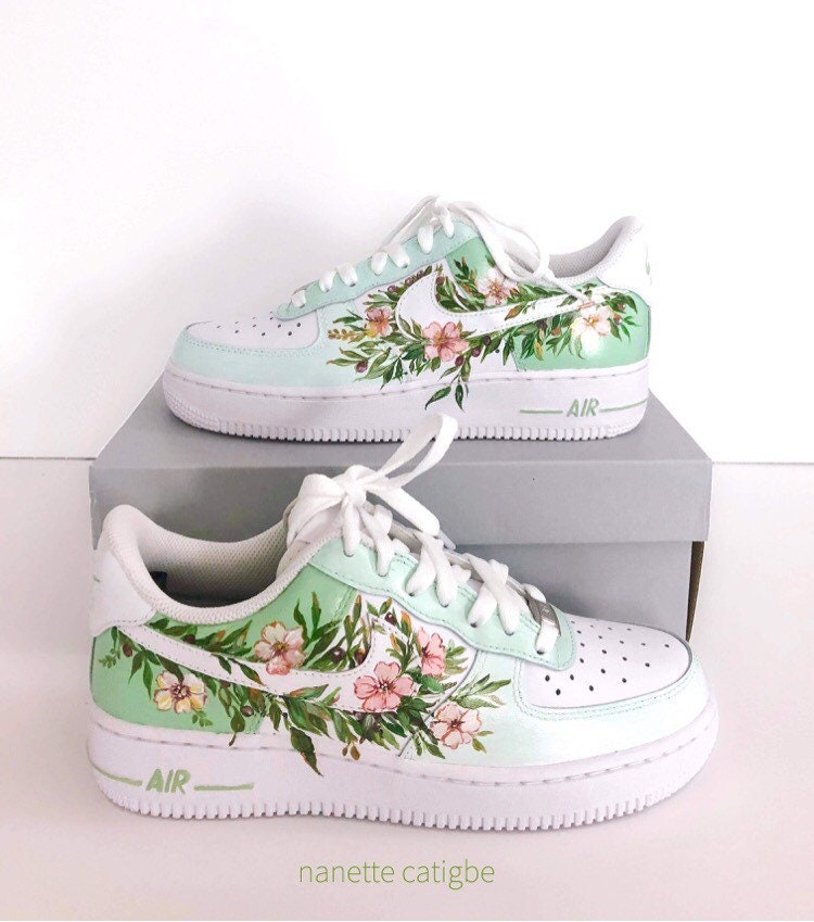 Custom Painted Nike Air Force 1 Sinful Colors - Available to