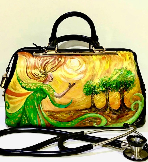painted gucci bag