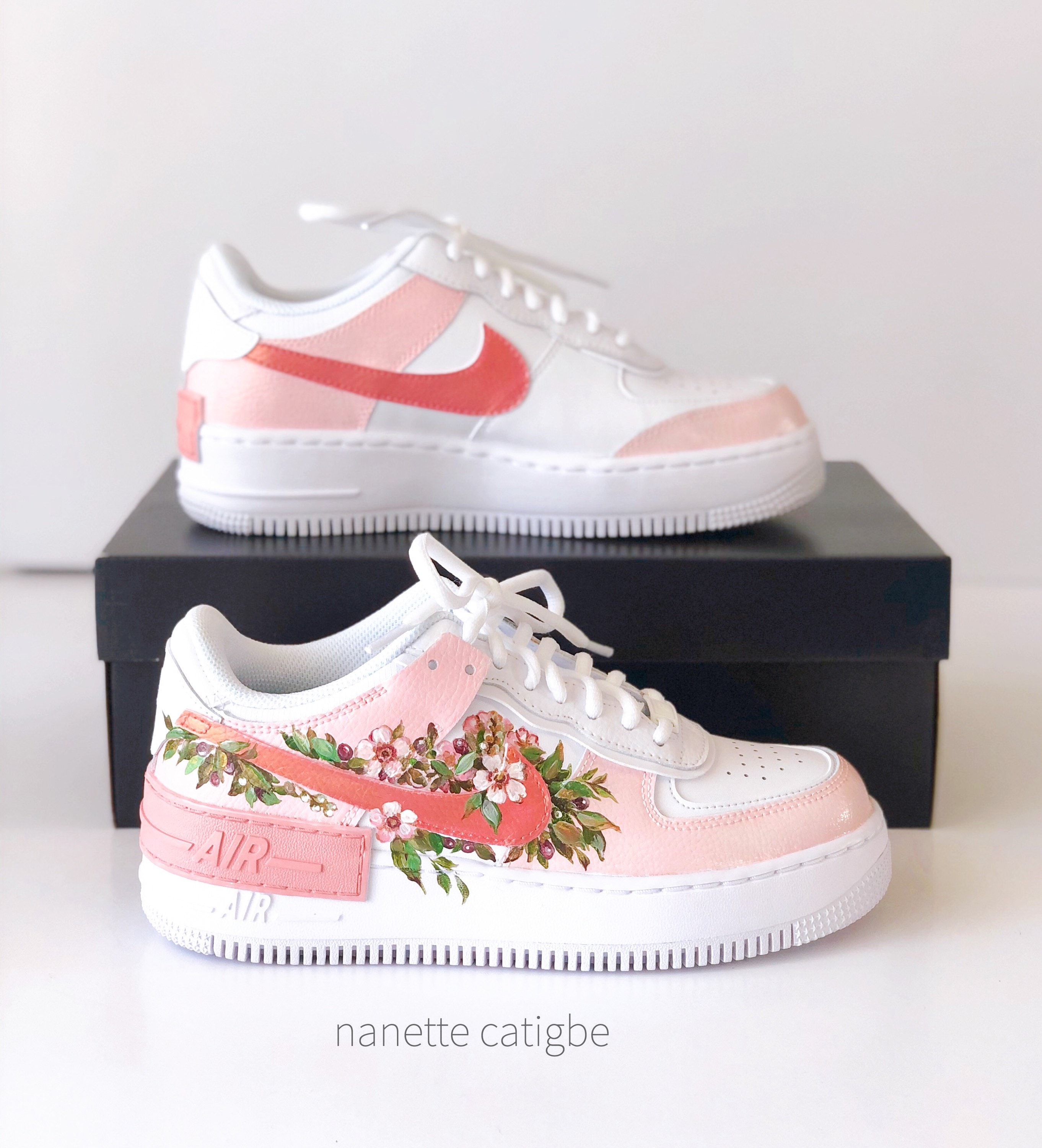 white air force 1 painted