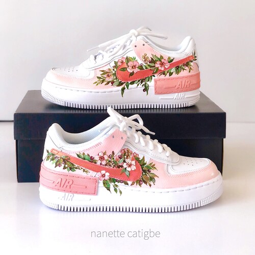 Custom Painting on Nike Air Force 1 