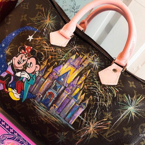 louis vuitton leather paint