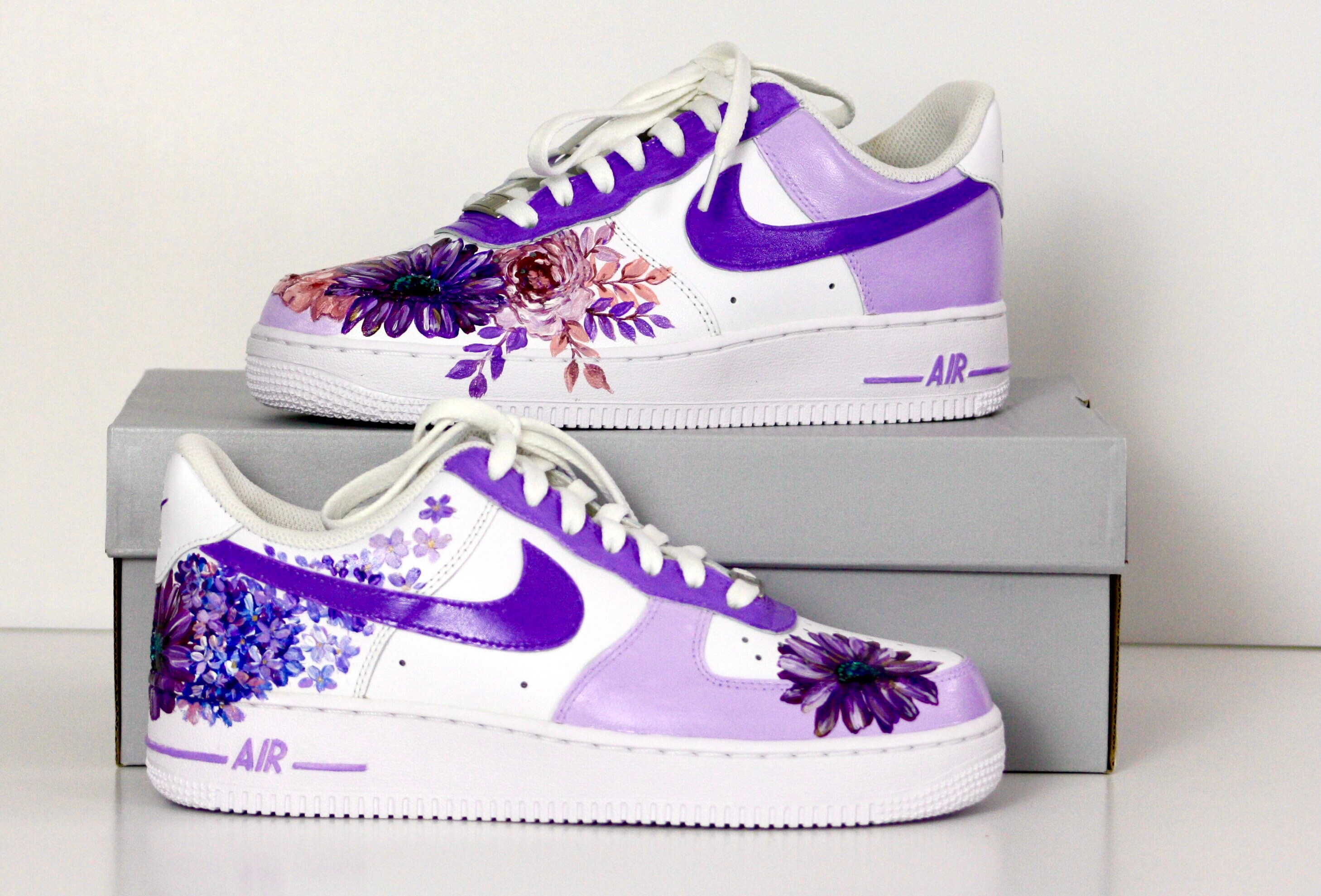 purple rain air force ones
