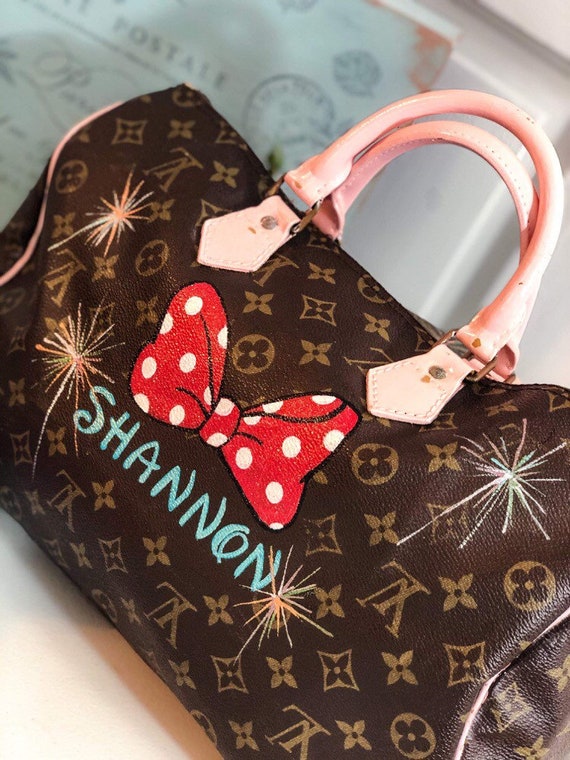 Pintura personalizada en LV o cualquier bolsa de marca. Solo | Etsy España