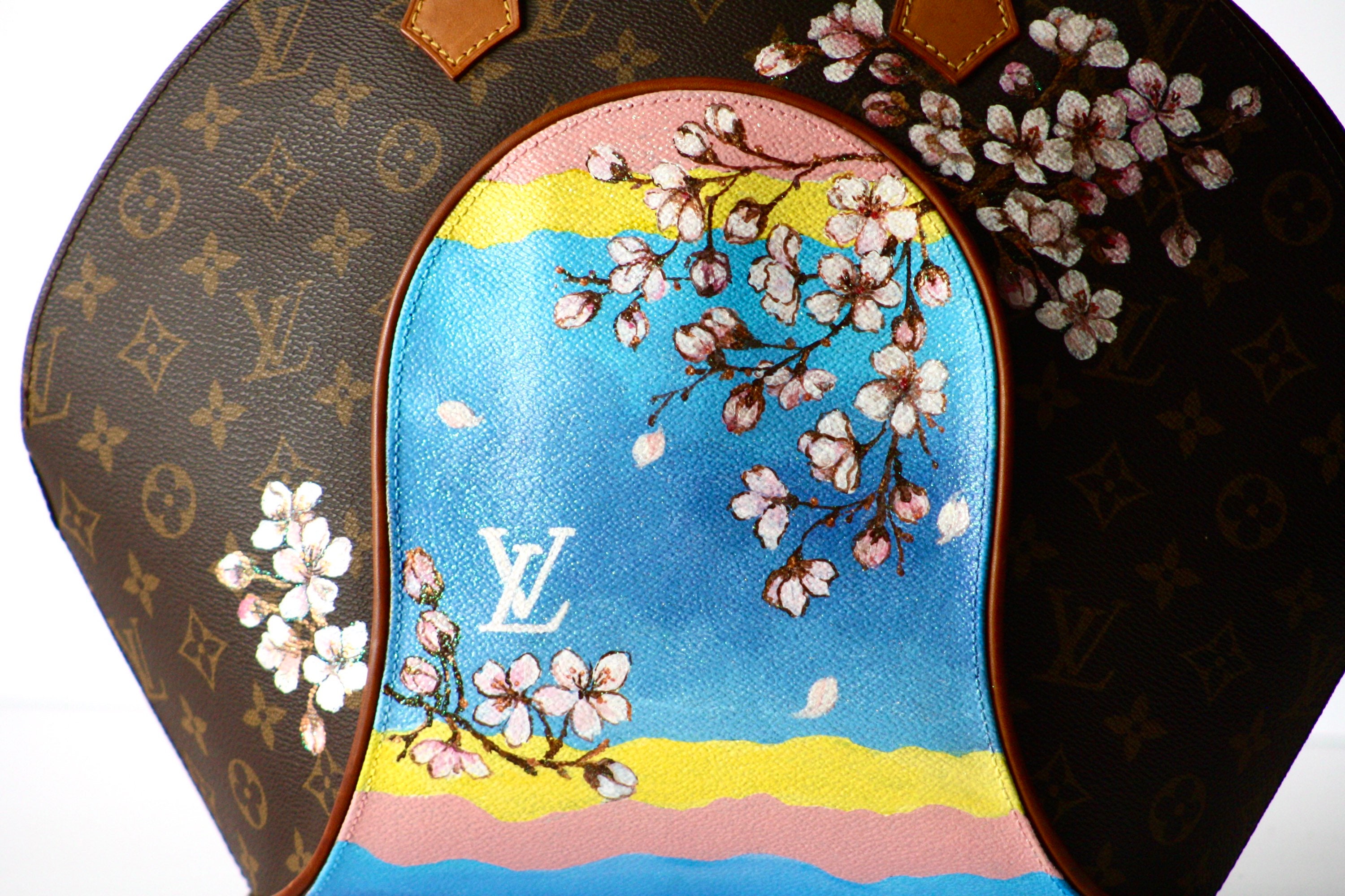 LV customized with hand painted art & add-ons