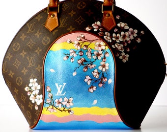 Custom Painting on Any Bag. LV. Gucci. Hermes. Coach. -  Denmark