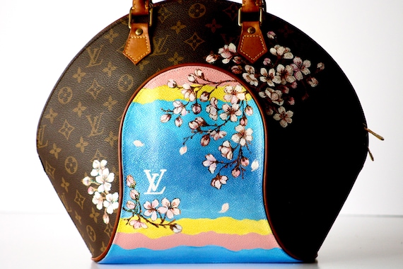 Buy Custom Painting on LOUIS VUITTON Monogram Ellipse. or Any Online in  India 