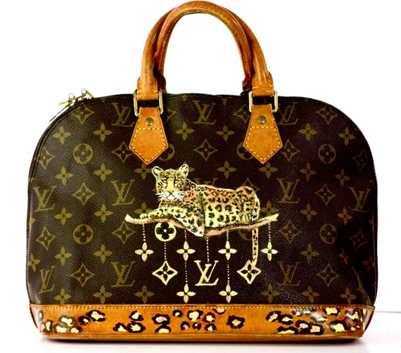 painted gucci bag