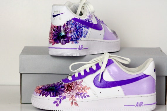 purple rain air force ones