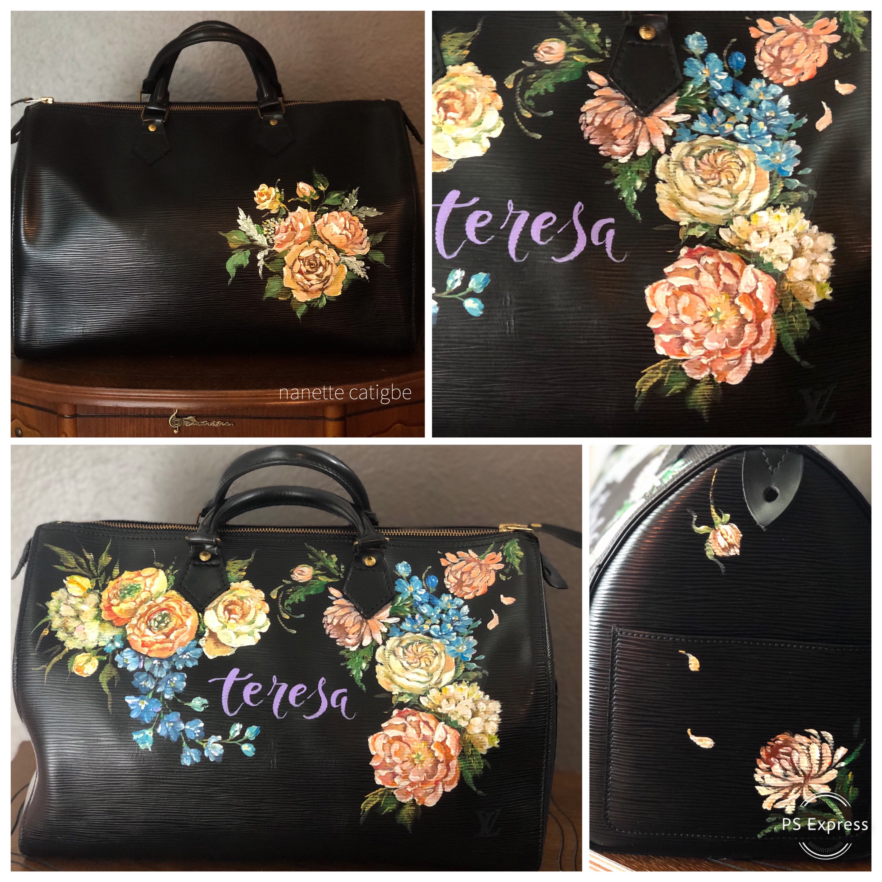 Buy Custom Painting on LV or Any Branded Bag. PF Only. Louis