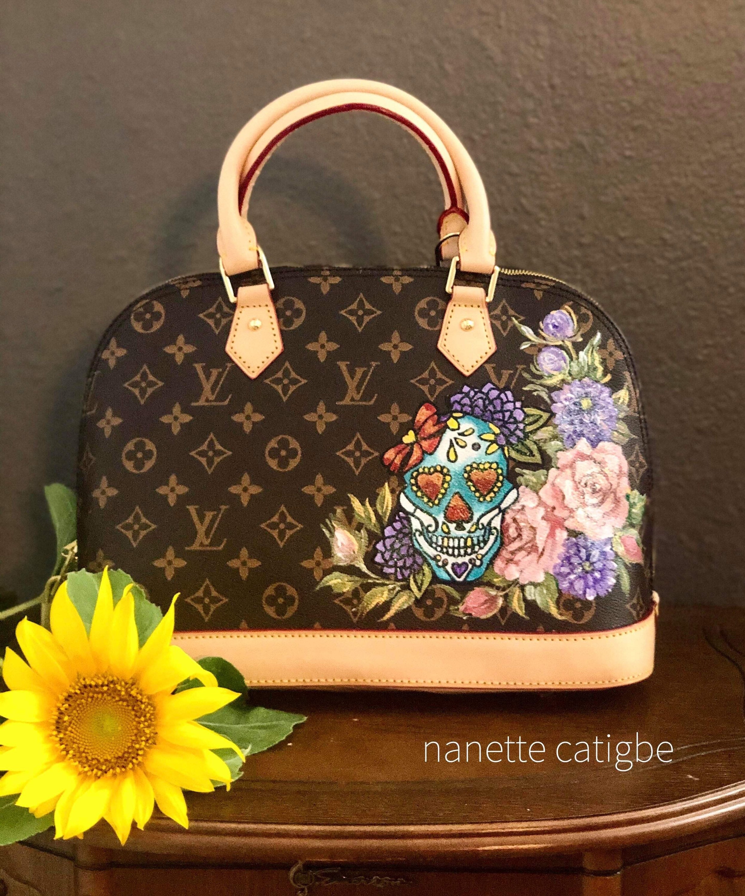 Louis Vuitton Spray Paint Bags Uk