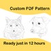see more listings in the Embroidery patterns section