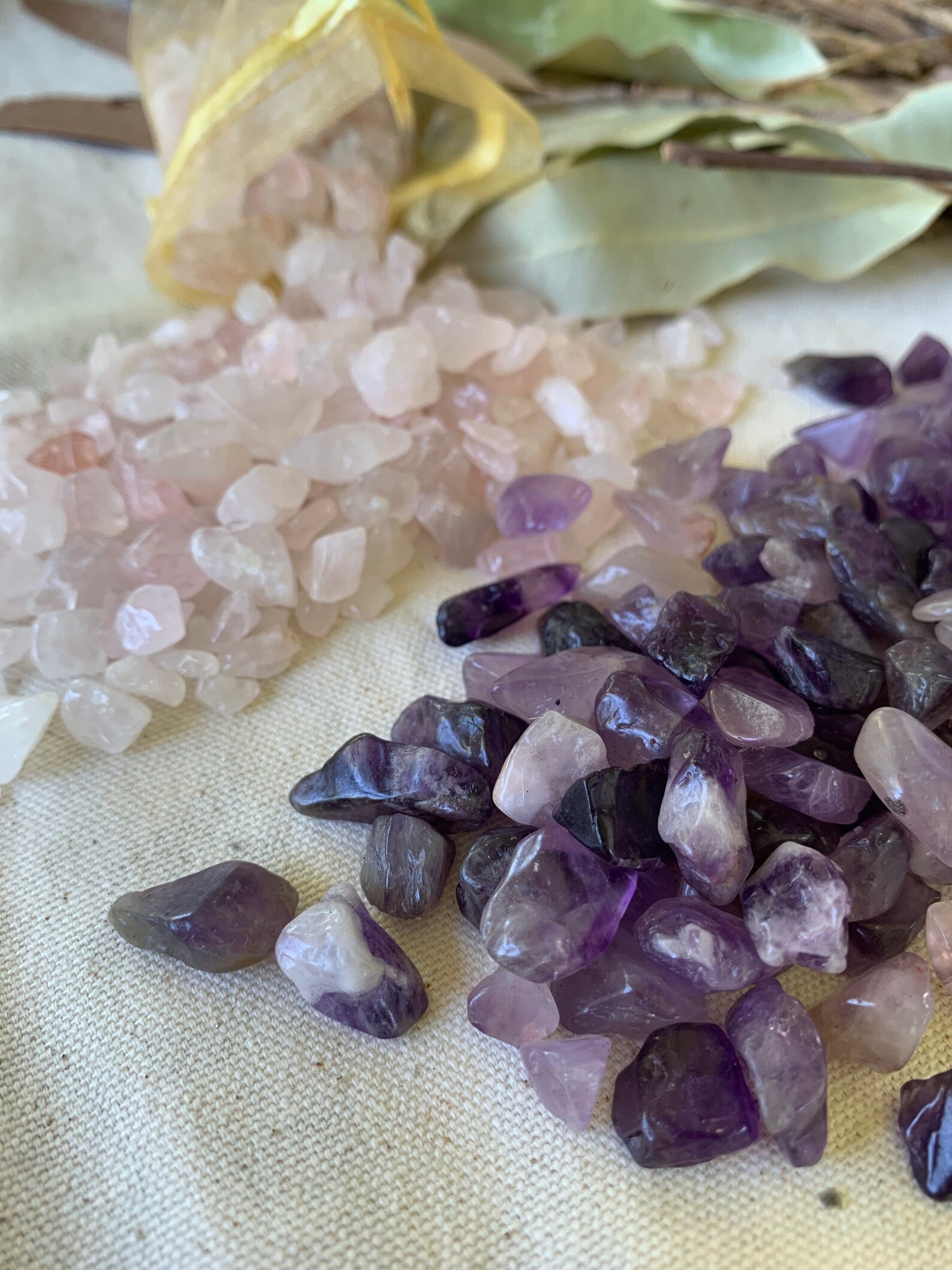 Crystal Chips Amethyst Chips Rose Quartz Chips Etsy Australia
