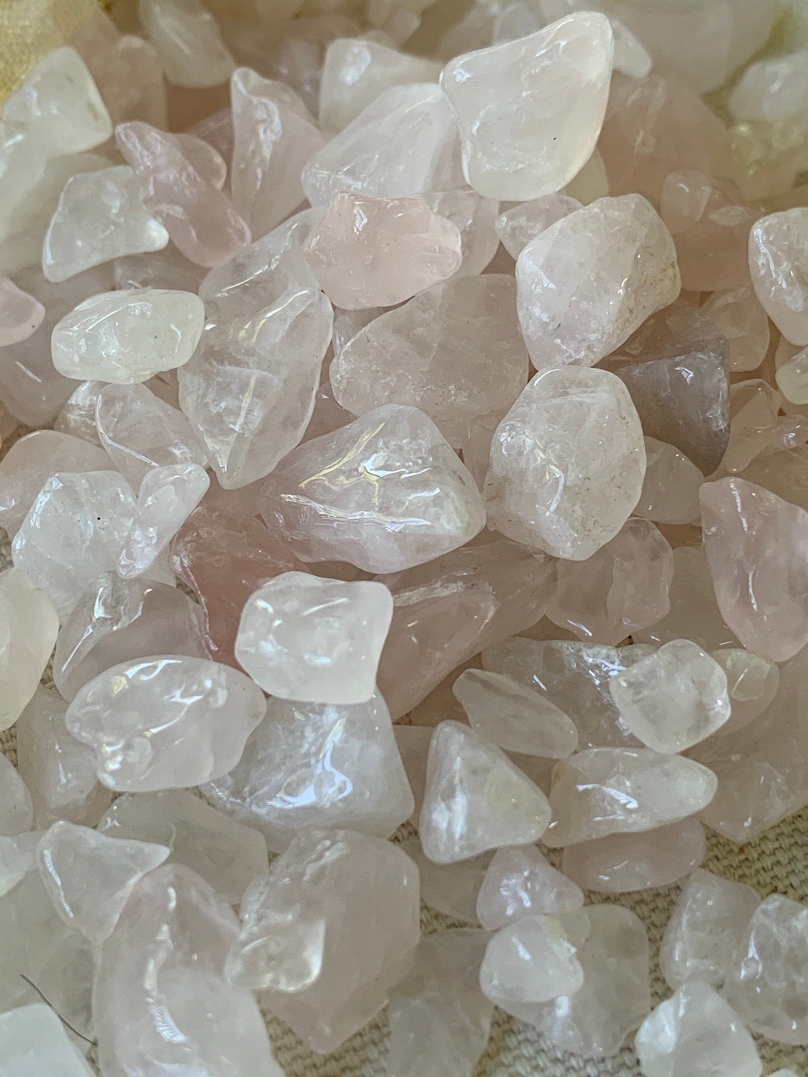 Crystal Chips Amethyst Chips Rose Quartz Chips Small Etsy