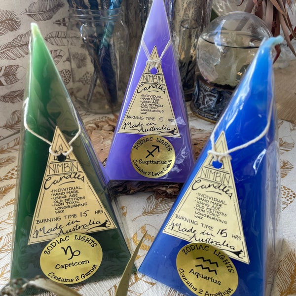 Crystal Candles Etsy Australia