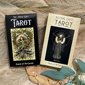 Tarot Card Deck - The Magic Gate Tarot - Various Decks - The Astral Gate - Eternal Bones - Fantasy World