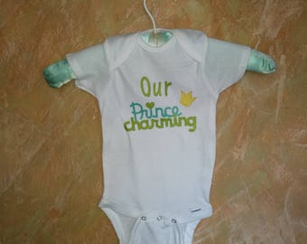 Our prince charming onesie