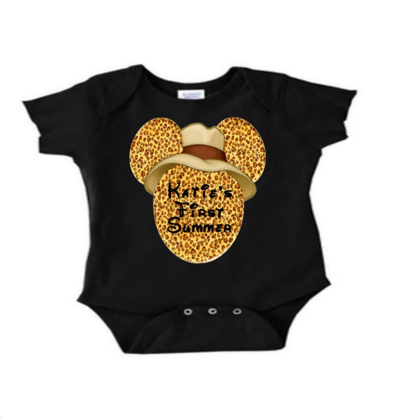 Personalized Disney inspired onesie