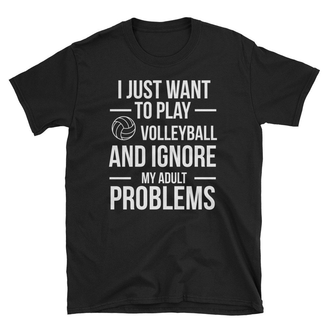 Funny Volleyball Player Tshirt Volleyball Player Shirt Etsy