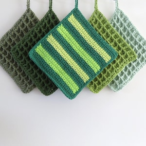 presine all'uncinetto (set da 2)