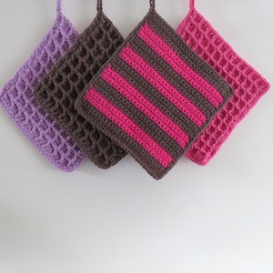 Agarraderas de ganchillo (juego de 2)