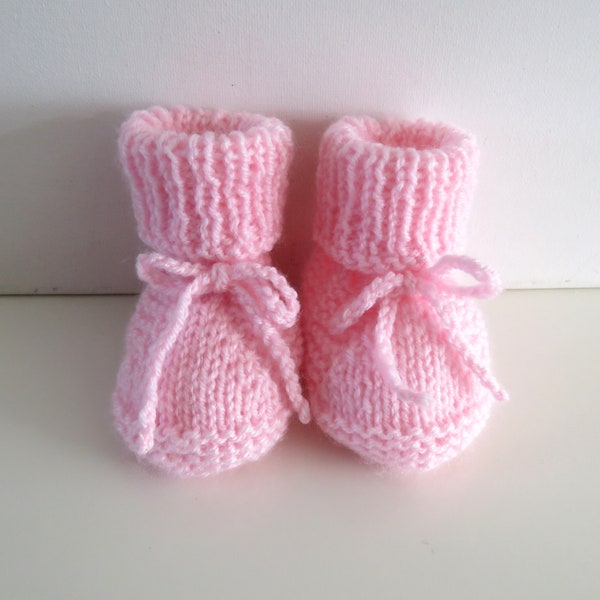 roze babyslofjes & mutsjes (diverse kleuren en modellen)