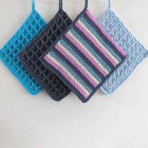 presine all'uncinetto (set da 2)