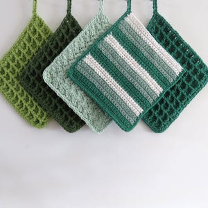 presine all'uncinetto (set da 2)