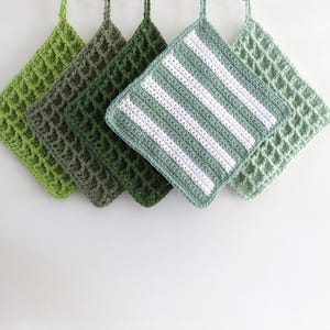 Gehäkelte Topflappen (2er-Set)