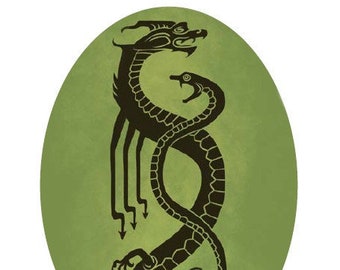 Dragon Age Tevinter Heraldry Cross Stitch