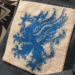 Dragon Age Grey Warden- Smaller Cross Stitch Pattern