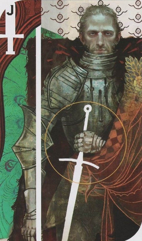 Dragon Age: Iron Bull The Devil Tarot Lithograph