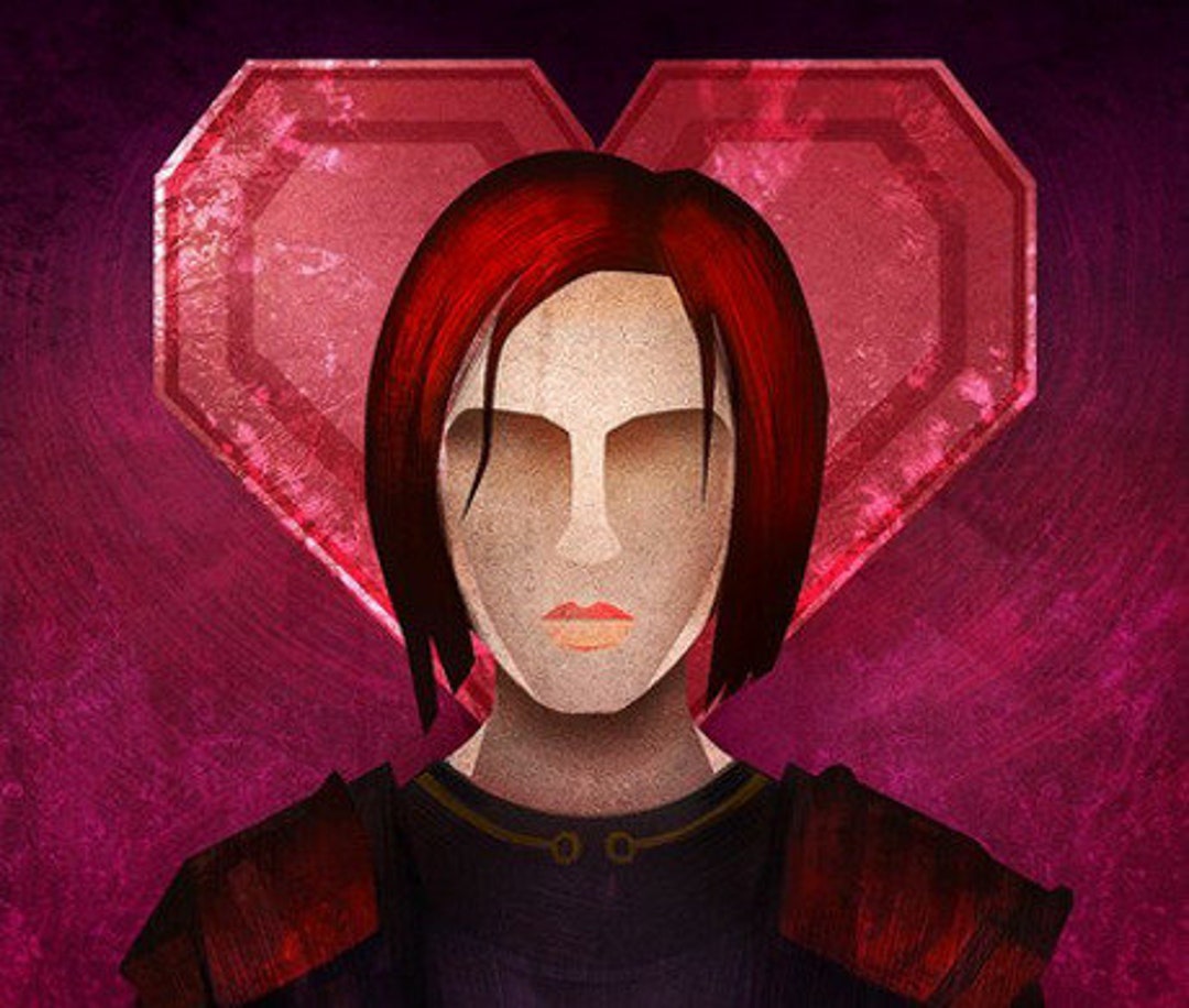 Dragon Age Leliana Romance Tile Cross Stitch Pattern Etsy