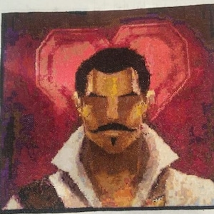 Dragon Age Dorian Pavus Romance Tile Cross Stitch