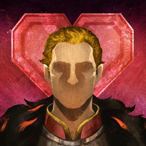 Dragon Age Cullen Rutherford Romance Tile Cross Stitch