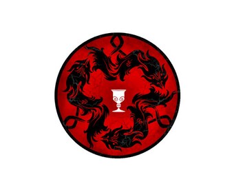 Dragon Age Starkhaven Heraldry Cross Stitch Pattern