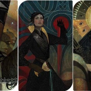 Dragon Age Cassandra Tarot Cards Cross Stitch Patterns