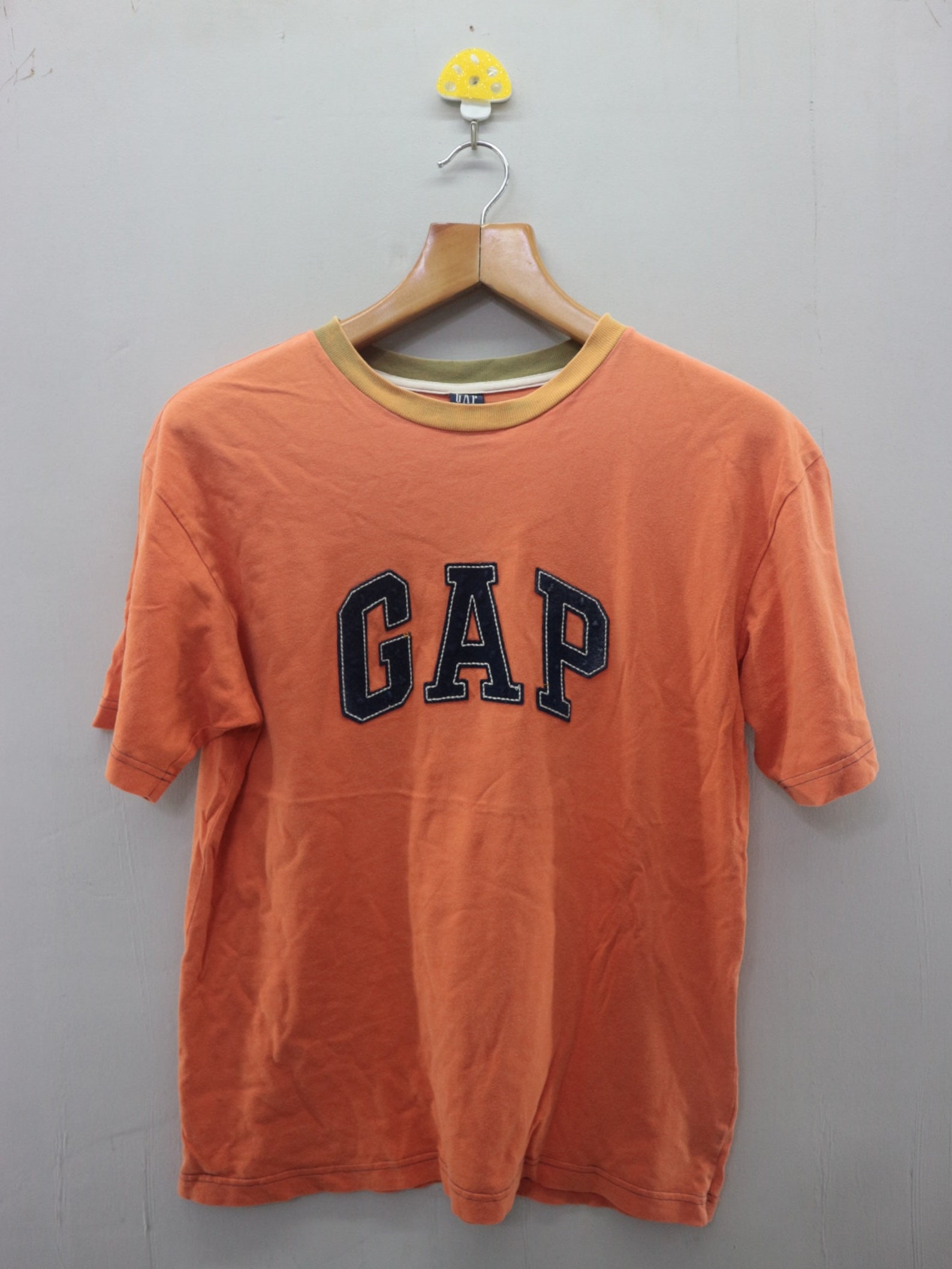 Vintage GAP Big Logo Pull Over Shirt Designer Fashion T Shirt Etsy