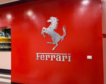 ferrari logo etsy