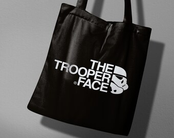 Stormtrooper Tote Bag, Humor Bag, Parody Shoulder Bag, Famous Brand Tote Bag, Funny Eco Bag, Gift Tote Bag, Shopping Tote Bag, Movie Bag