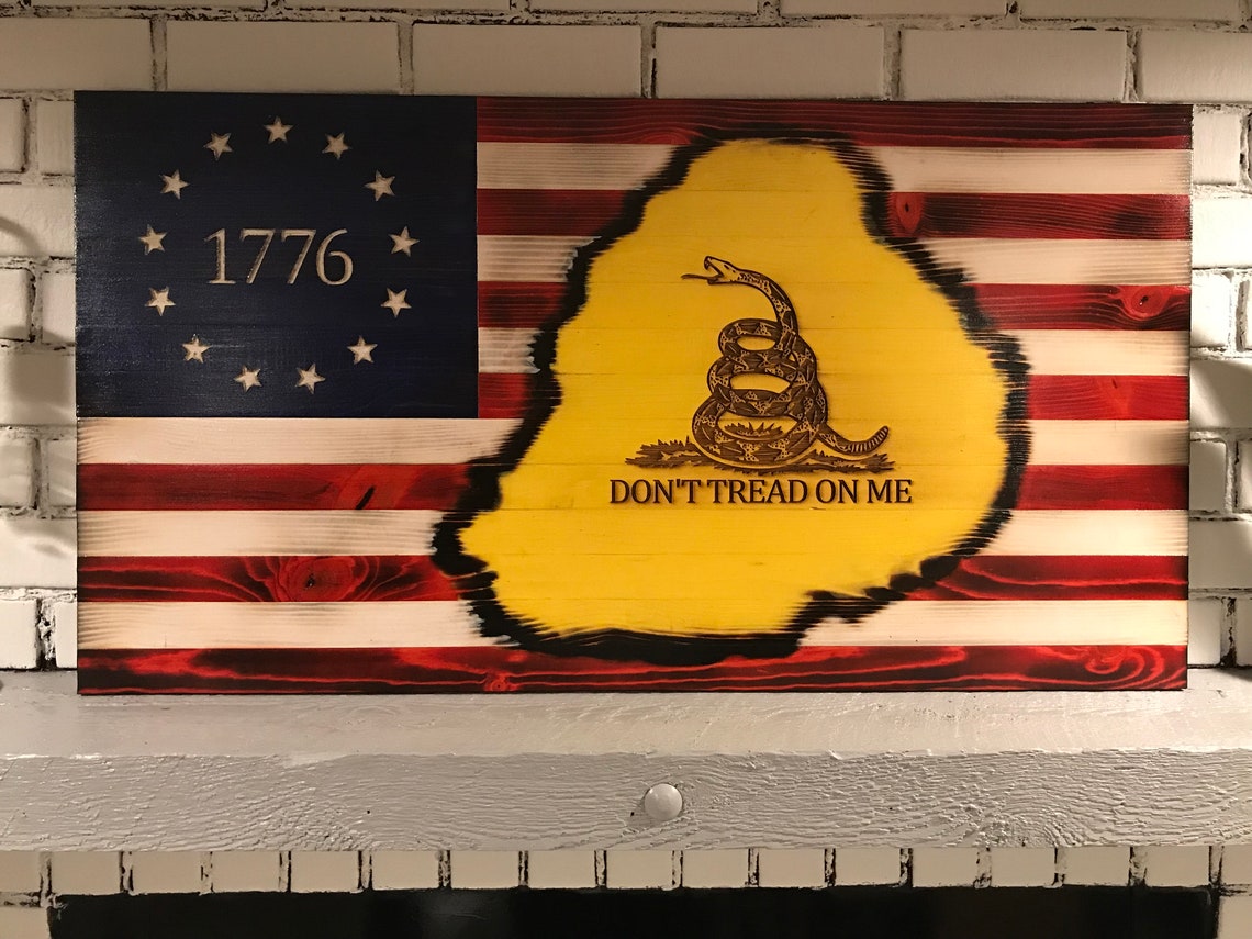 Bandiera USA 12x18 - Set 3: Betsy Ross, Gadsden (Don't Tread On Me), We The People