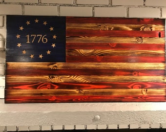 NEW - The Betsy Ross 1776 Natural Concealment Flag - American Flag Gun Case