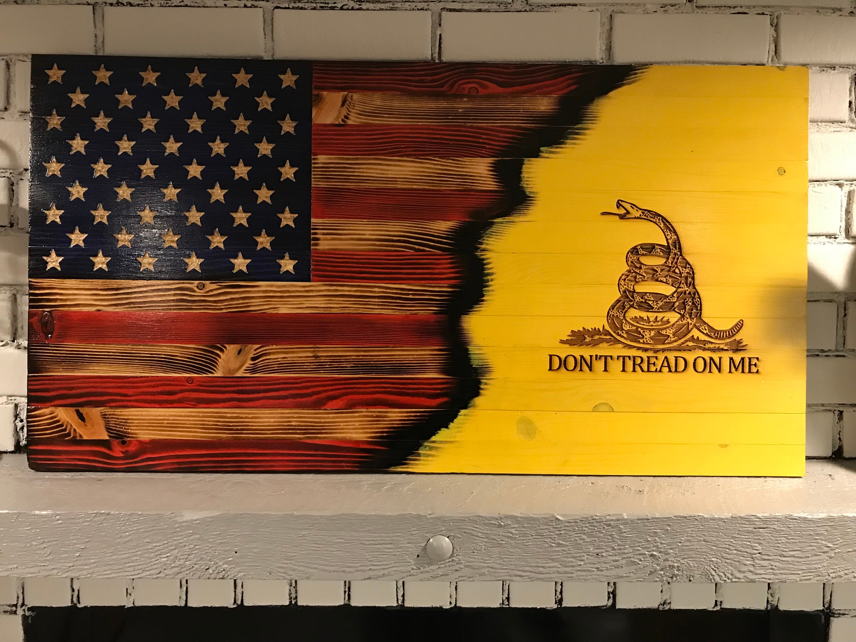 Trade Winds Wholesale Lot – 2pk 12x18 USA American & Gadsden 'Don't Tread On Me' Flags, Polyester