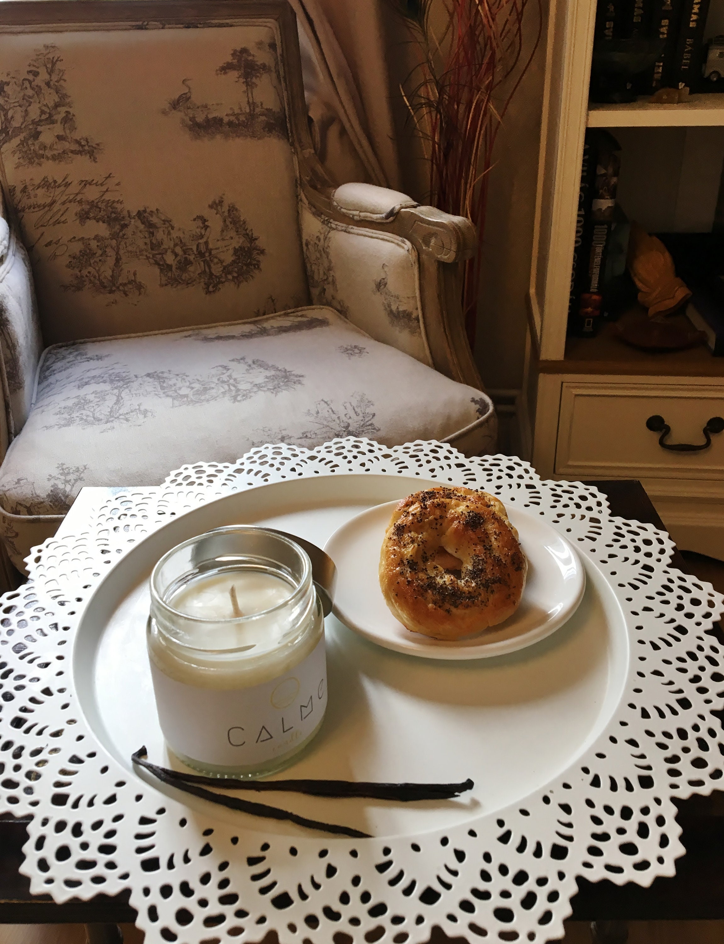 Bougie à La Cire de Soja - Parfumée Vanille