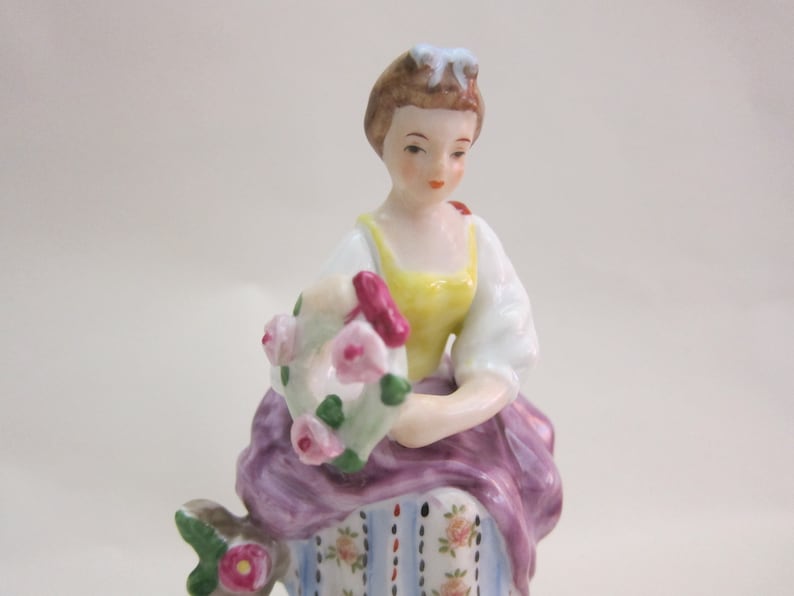 Vintage, CDC Handmade Rokoko 1720-80, Hand-painted Figurine - Pl Vintage, CDC Handmade Rokoko 1720-80, Hand-painted Figurine - Pl