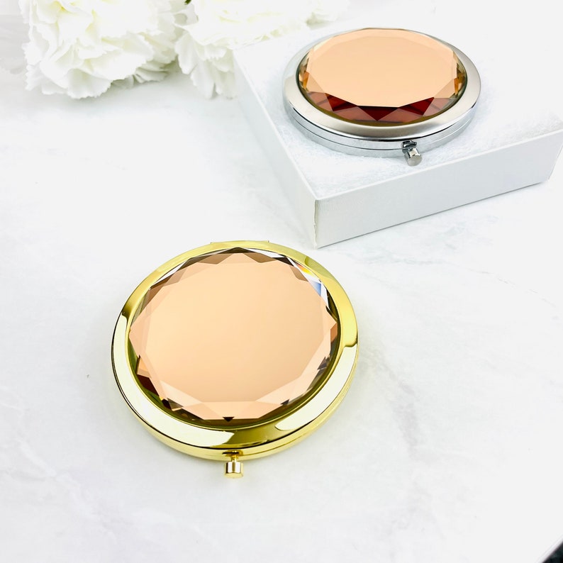 Compact Mirrorpocket Mirrorpersonalized Compact Etsy