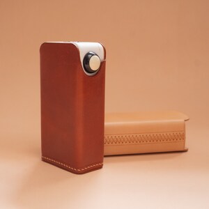 Étui en cuir fait main HexOhm V3 personnalisé