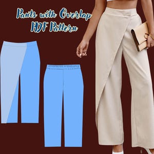 Overlapping Pants - Etsy