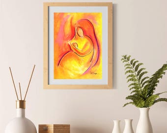 Mother and child | Etsy