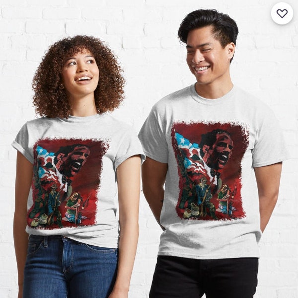 Peter Albizu Campos puerto Rico Kunst Revolutionär El Maestro Kurzarm Unisex T-Shirt puertoricanischen Patriot Arte boricua